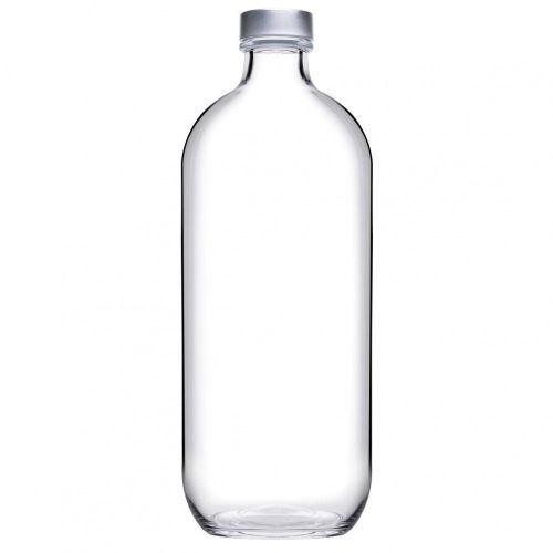 Bedrukken of graveren Fles Iconic 1,1 liter (incl. zilveren dop)